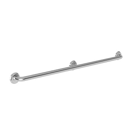 Newport Brass Three Post 42" Grab Bar in Polished Chrome, 45.15" L, Solid Brass, Polished Chrome 2400-3942-26